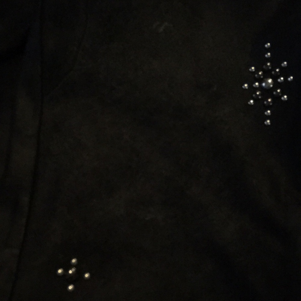Free People Embellished Vegan Skinny Pant Black - Picture 11 of 12